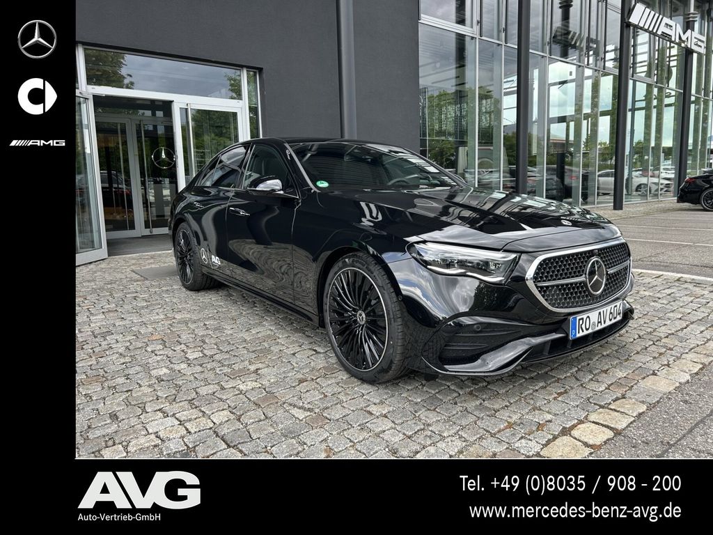 Mercedes-Benz E 220 2026 г. Чёрный, пробег 8000 км