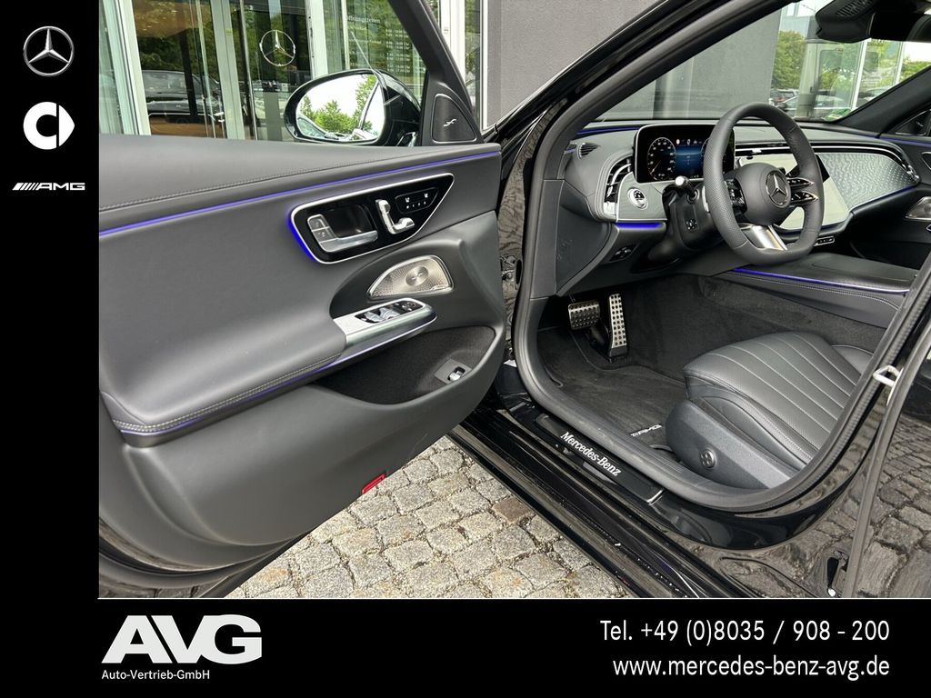 Mercedes-Benz E 220 2026 г. Чёрный, пробег 8000 км