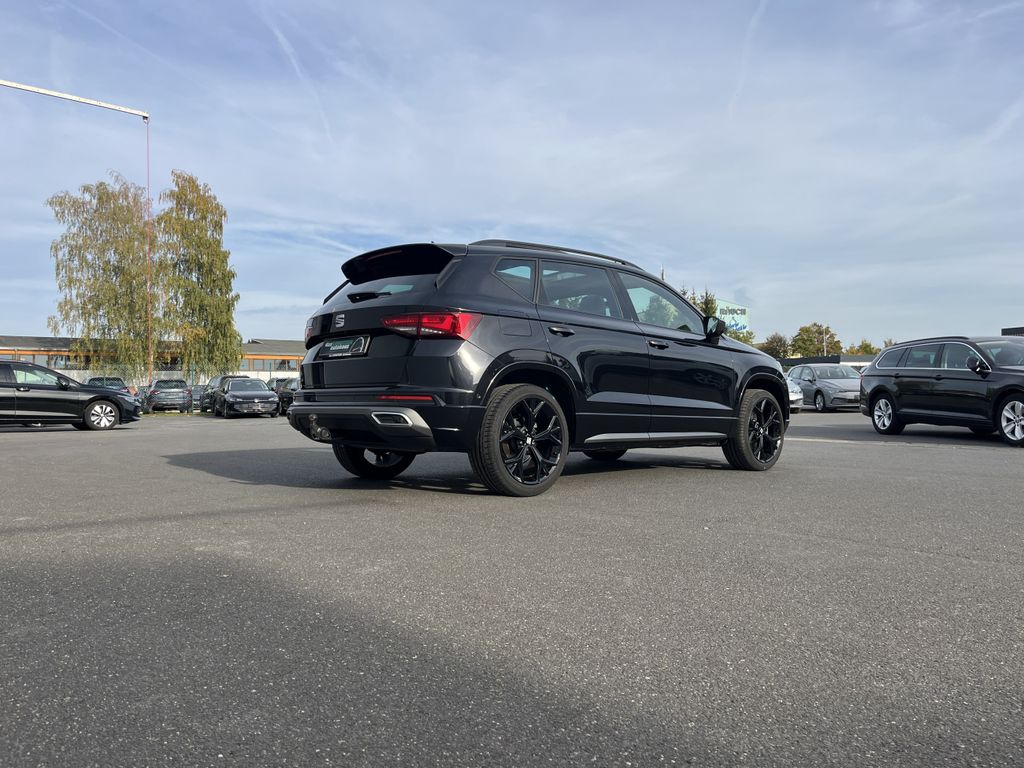 SEAT Ateca 2022 г. Чёрный, пробег 38333 км