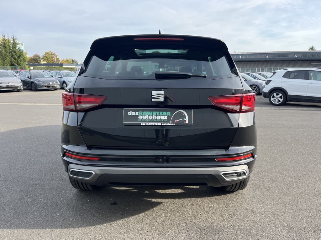 SEAT Ateca 2022 г. Чёрный, пробег 38333 км