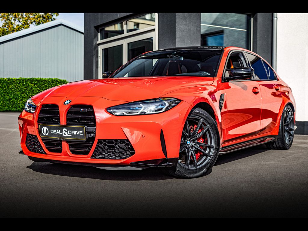 BMW M3 2021 г. Красный, пробег 21070 км