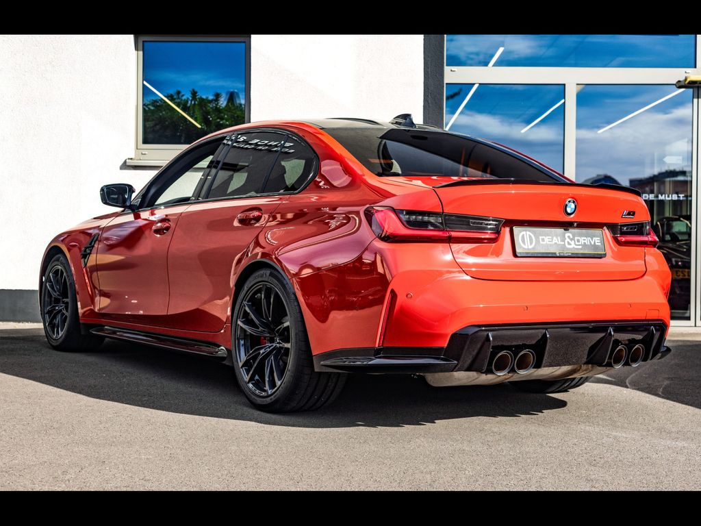 BMW M3 2021 г. Красный, пробег 21070 км