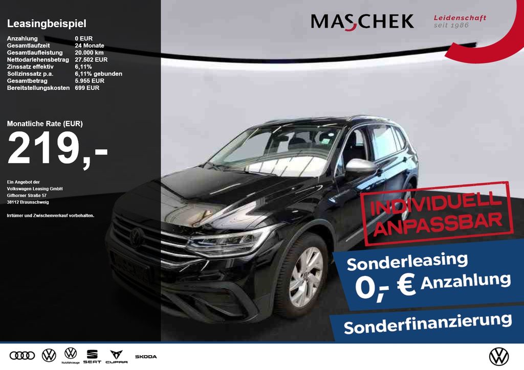 Volkswagen TIGUAN ALLSPACE 2025 г. Чёрный, пробег 39700 км