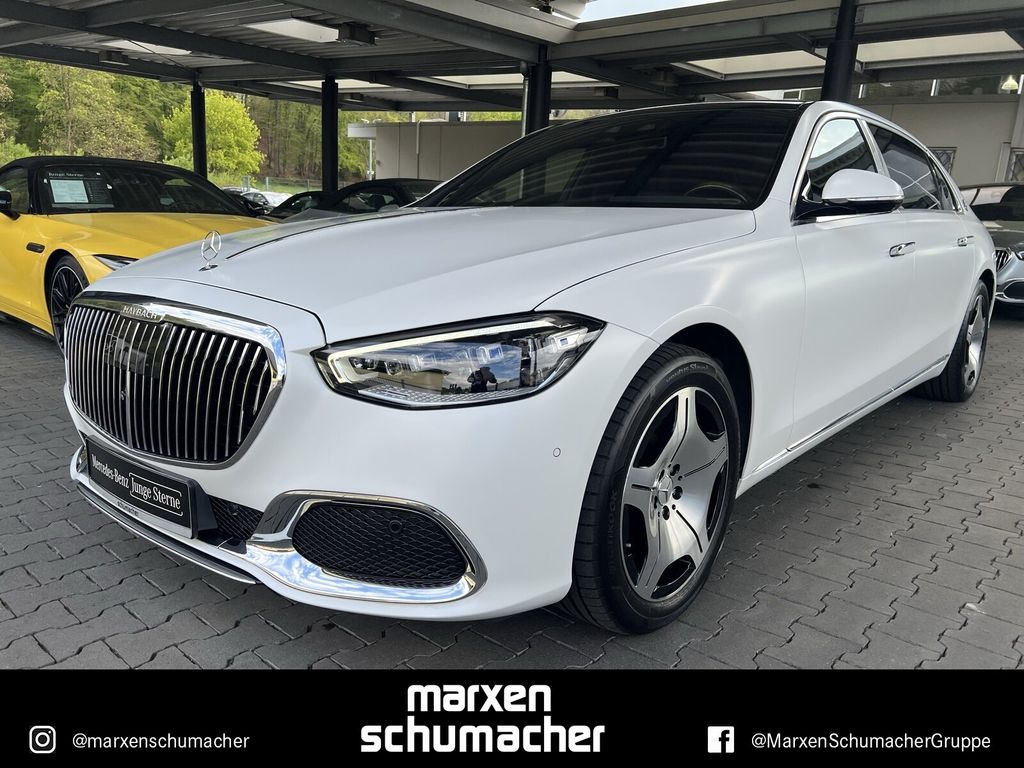 Mercedes-Benz S 580 2023 г. Белый, пробег 10330 км