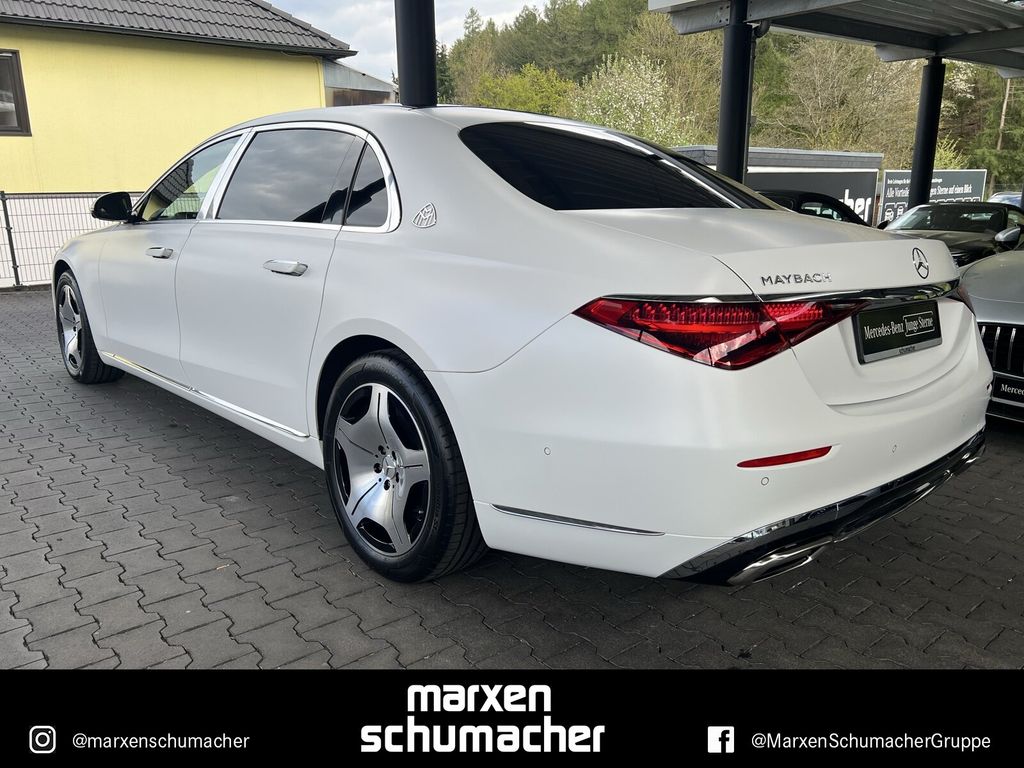 Mercedes-Benz S 580 2023 г. Белый, пробег 10330 км