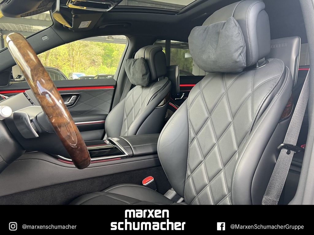 Mercedes-Benz S 580 2023 г. Белый, пробег 10330 км