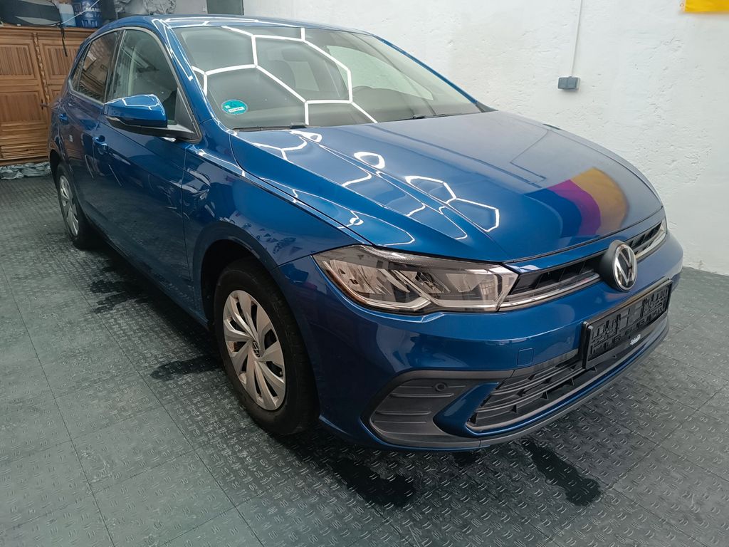 Volkswagen Polo 2021 г. Синий, пробег 60000 км