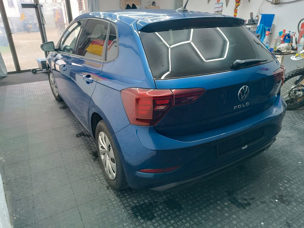 Volkswagen Polo 2021 г. Синий, пробег 60000 км