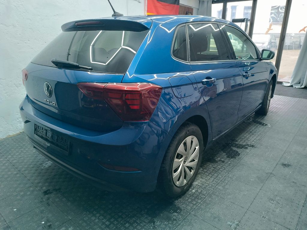 Volkswagen Polo 2021 г. Синий, пробег 60000 км