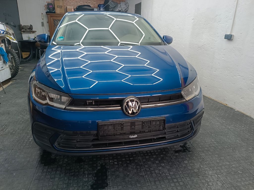Volkswagen Polo 2021 г. Синий, пробег 60000 км