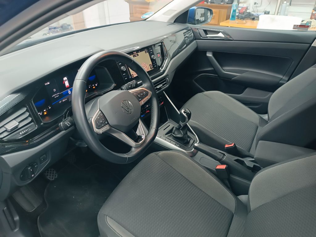 Volkswagen Polo 2021 г. Синий, пробег 60000 км