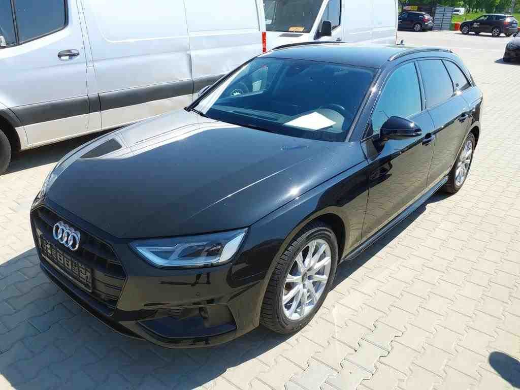 Audi A4 2023 г. Чёрный, пробег 49500 км