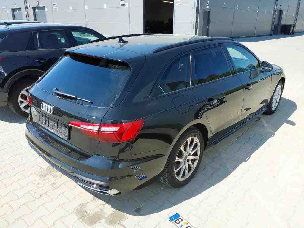 Audi A4 2023 г. Чёрный, пробег 49500 км