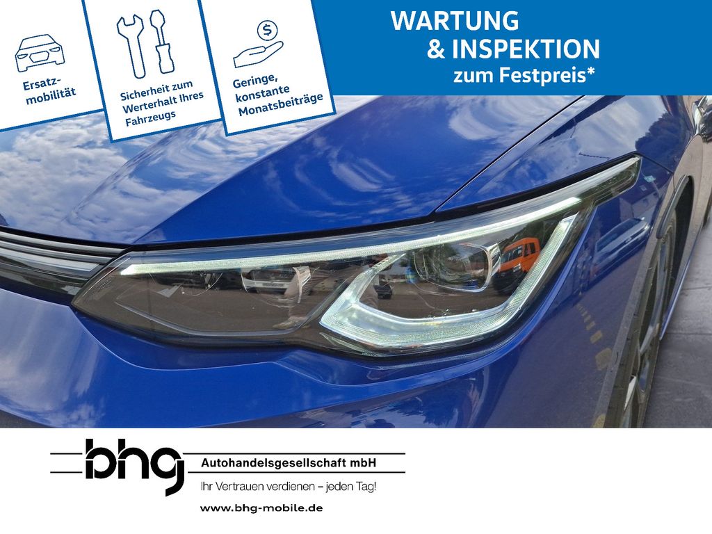 Volkswagen Golf 2023 г. Синий, пробег 27495 км