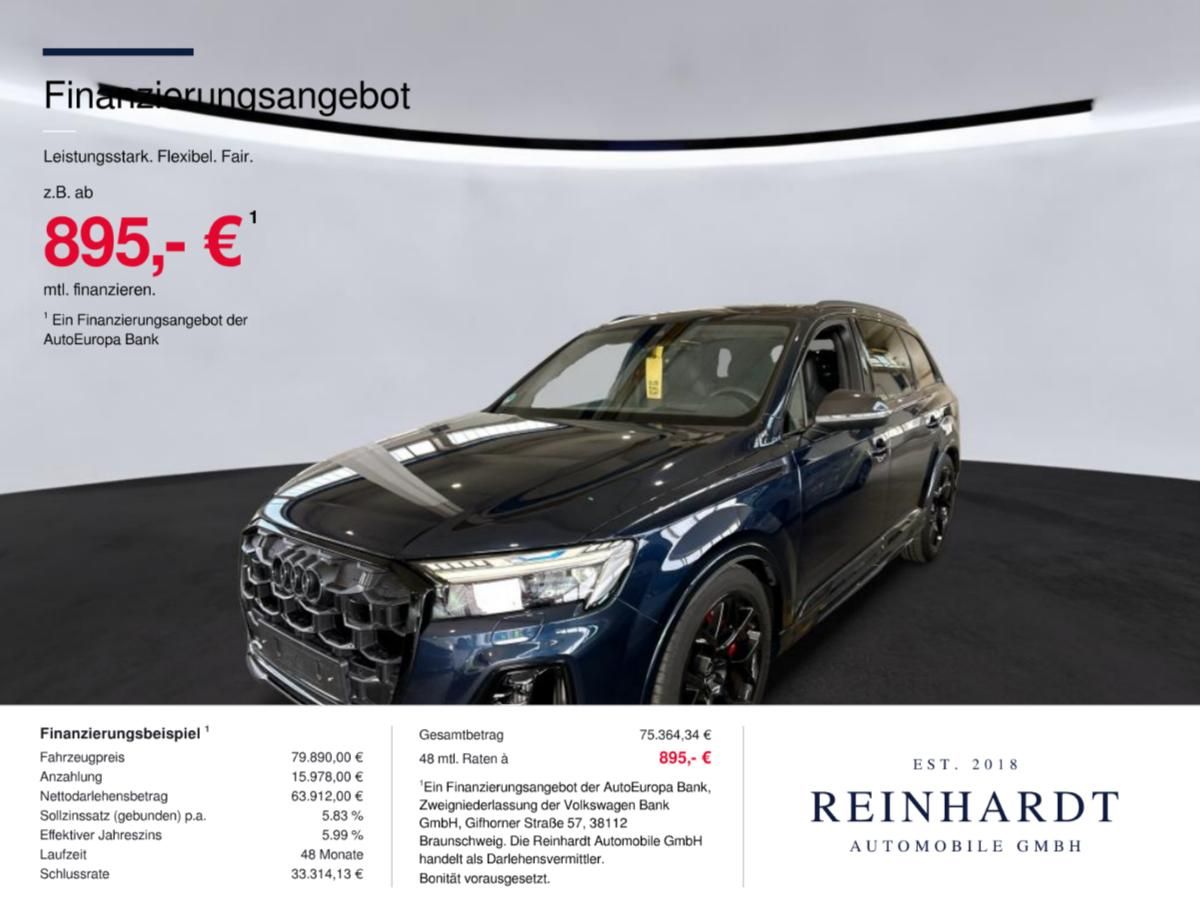Audi SQ7 2024 г. Синий, пробег 30819 км