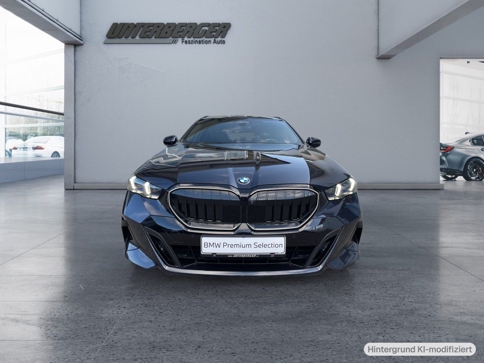 BMW 540 2025 г. Чёрный, пробег 18600 км
