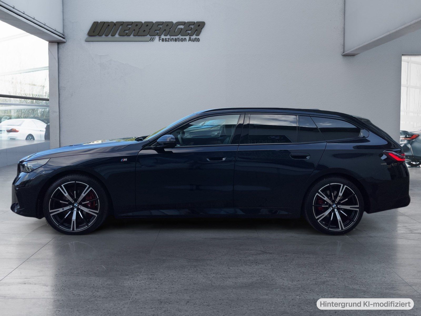 BMW 540 2025 г. Чёрный, пробег 18600 км