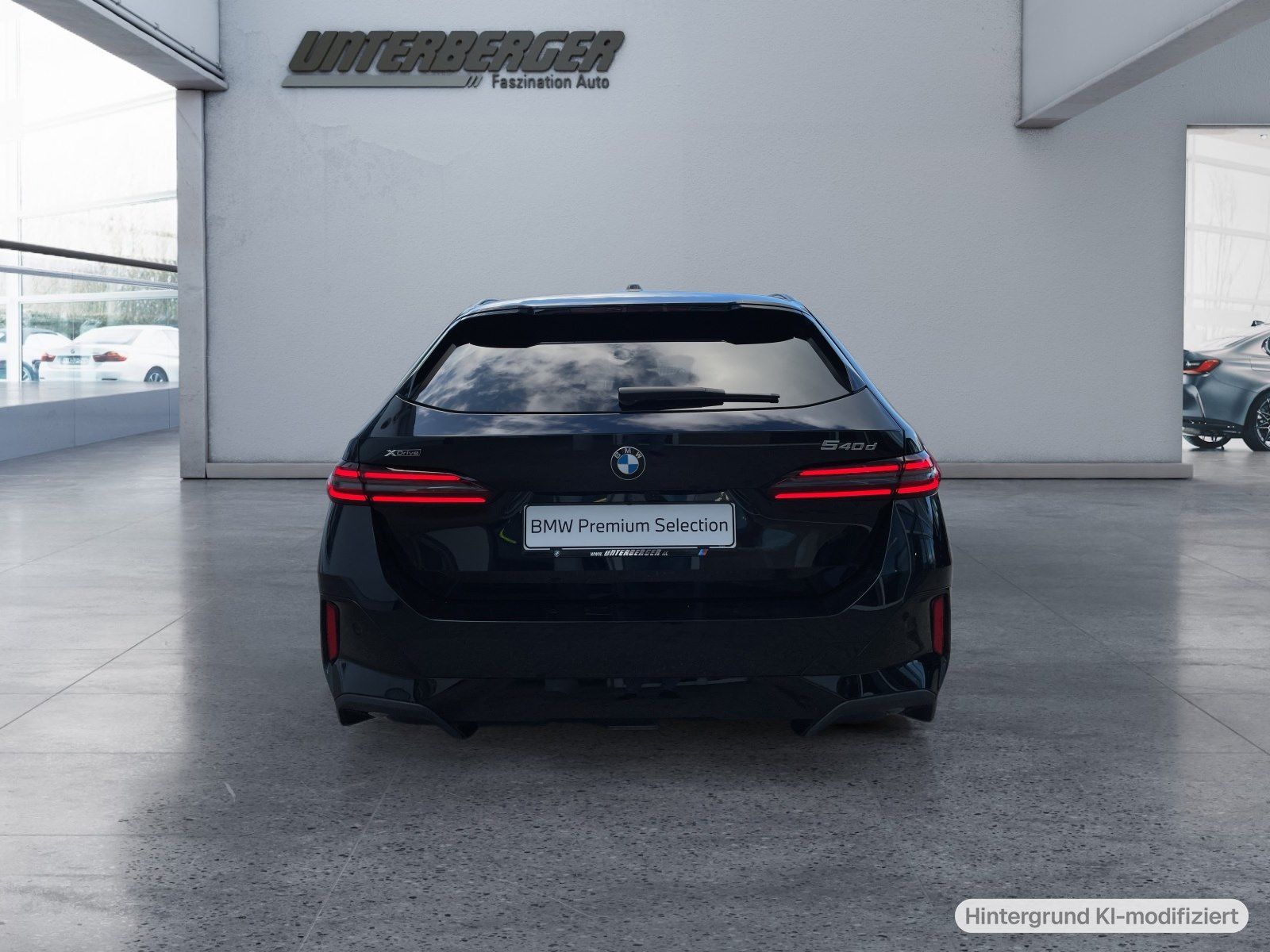 BMW 540 2025 г. Чёрный, пробег 18600 км