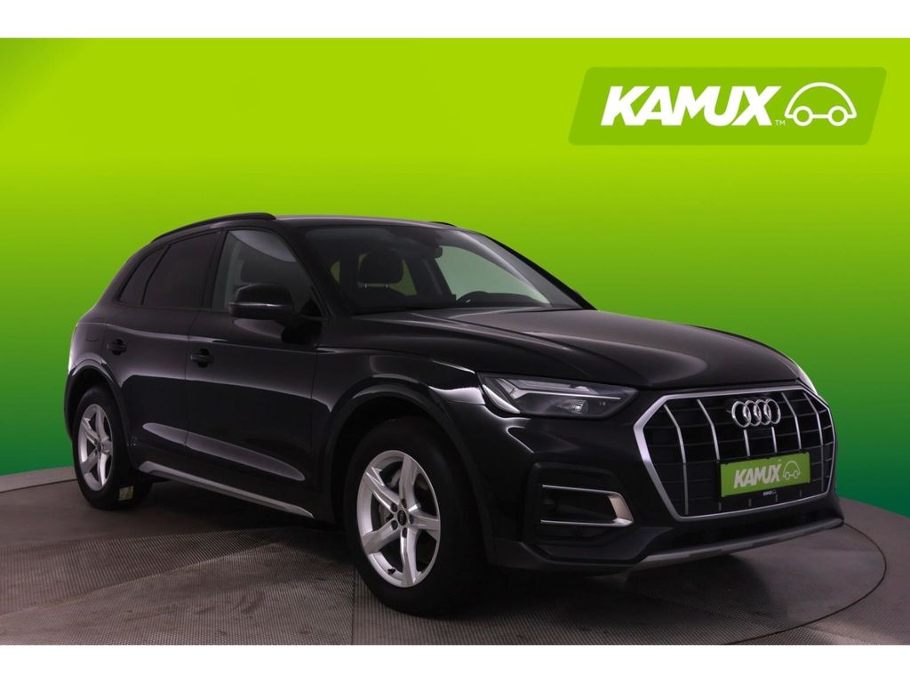 Audi Q5 2023 г. Чёрный, пробег 47820 км