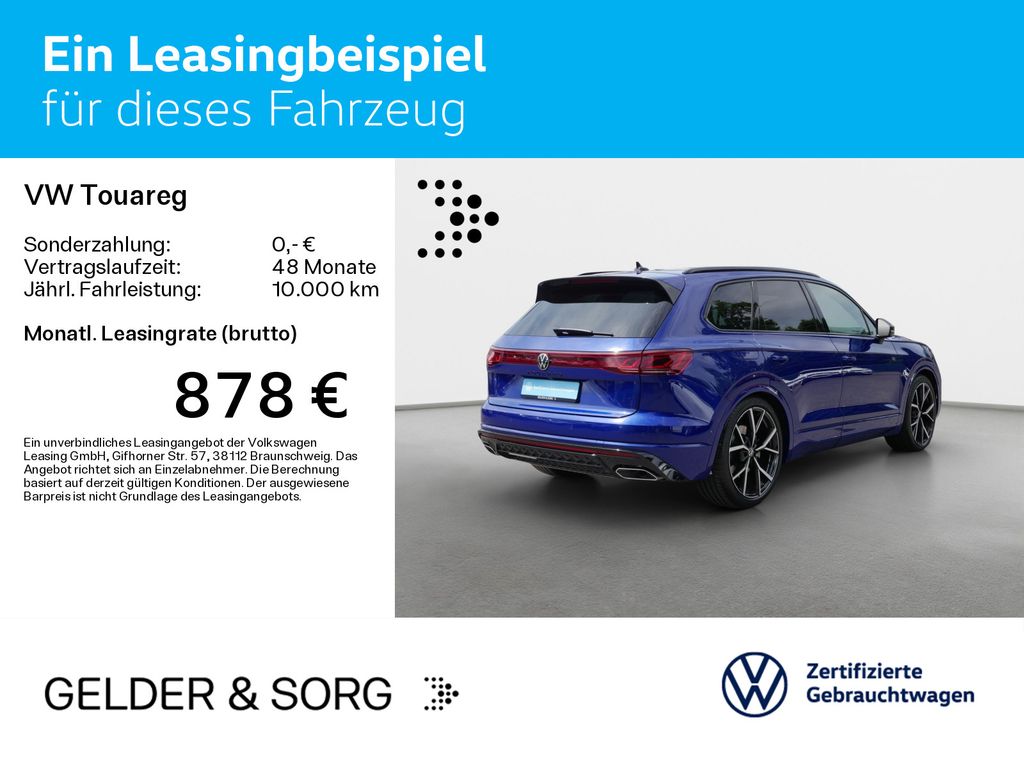 Volkswagen Touareg 2025 г. Синий, пробег 8450 км