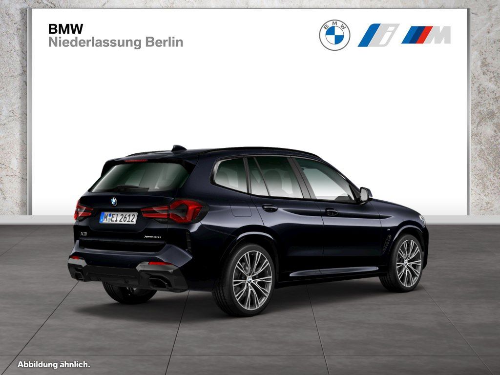 BMW X3 2023 г. Чёрный, пробег 37906 км