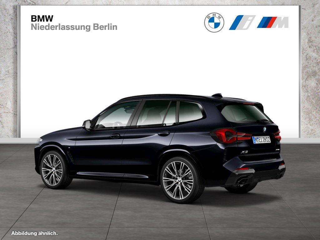 BMW X3 2023 г. Чёрный, пробег 37906 км