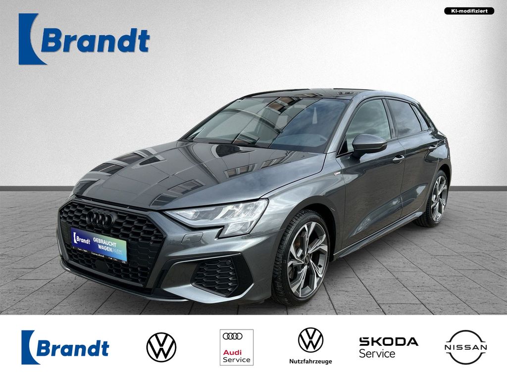 Audi A3 2023 г. Серый, пробег 44890 км