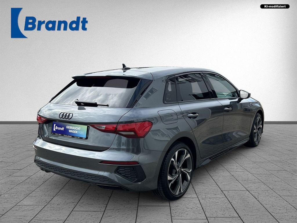 Audi A3 2023 г. Серый, пробег 44890 км