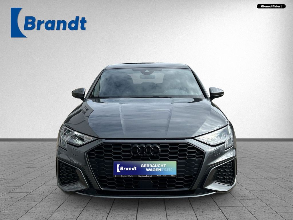 Audi A3 2023 г. Серый, пробег 44890 км