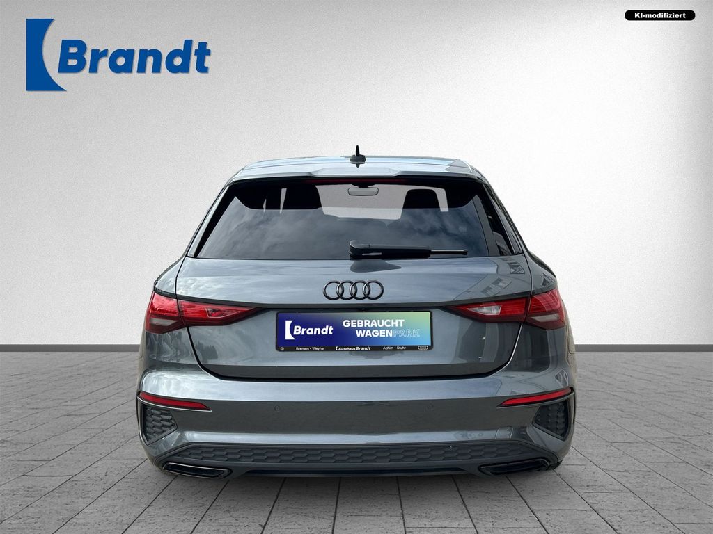 Audi A3 2023 г. Серый, пробег 44890 км