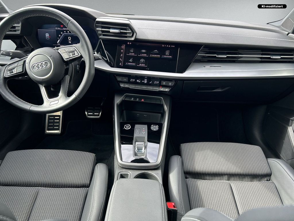 Audi A3 2023 г. Серый, пробег 44890 км