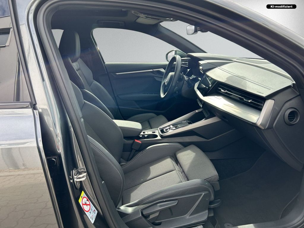 Audi A3 2023 г. Серый, пробег 44890 км