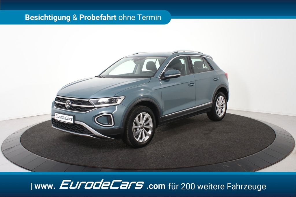 Volkswagen T-Roc 2022 г. Синий, пробег 56000 км