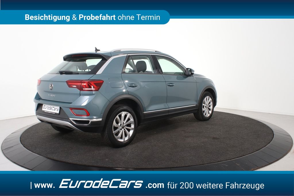 Volkswagen T-Roc 2022 г. Синий, пробег 56000 км