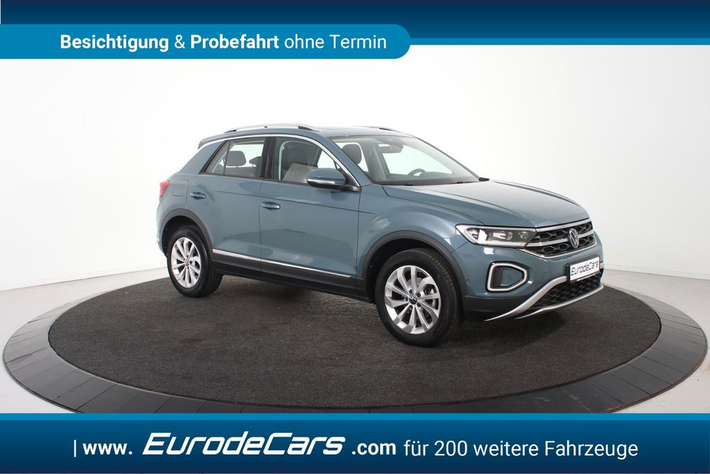 Volkswagen T-Roc 2022 г. Синий, пробег 56000 км