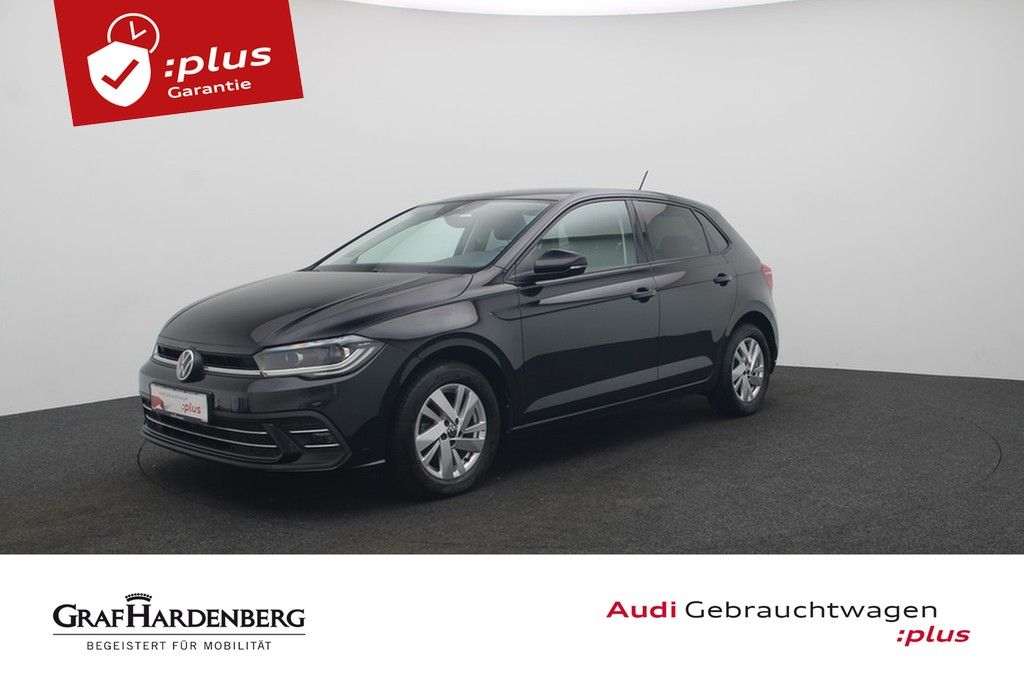 Volkswagen Polo 2023 г. Чёрный, пробег 42090 км