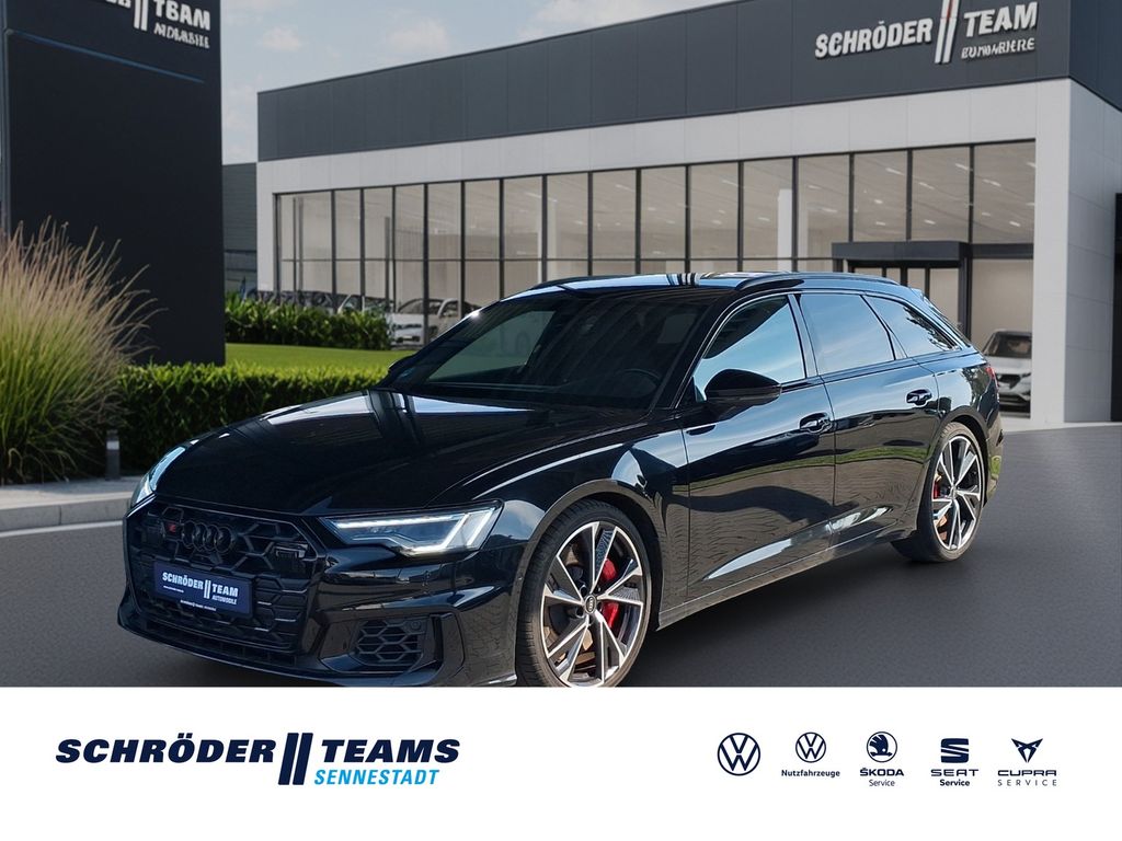 Audi S6 2023 г. Чёрный, пробег 40560 км
