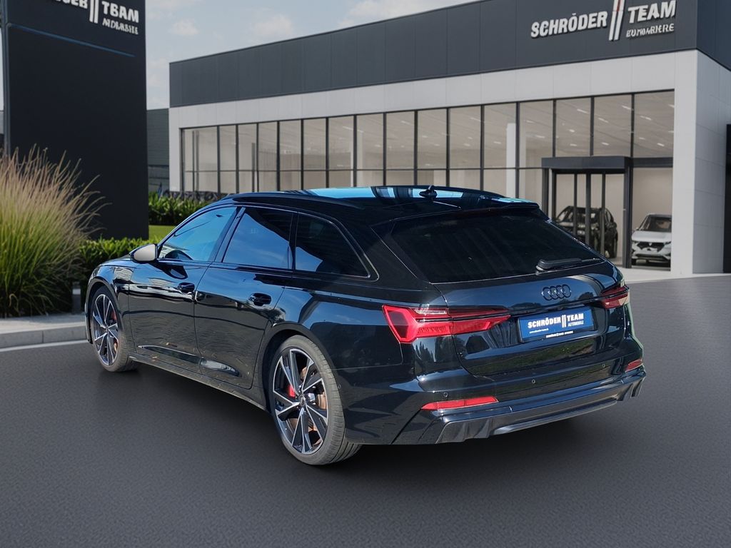 Audi S6 2023 г. Чёрный, пробег 40560 км