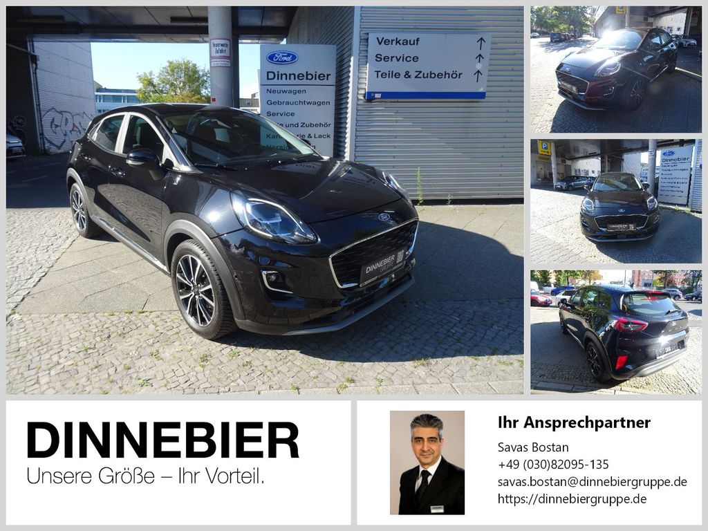 Ford Puma 2022 г. Чёрный, пробег 51500 км