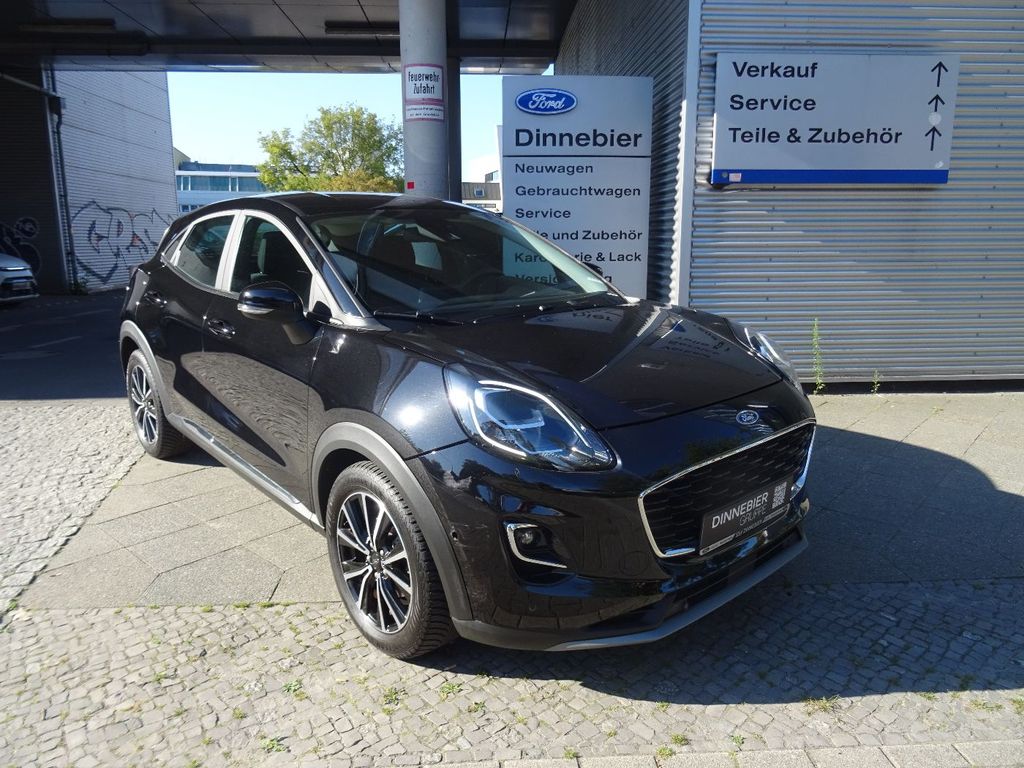 Ford Puma 2022 г. Чёрный, пробег 51500 км