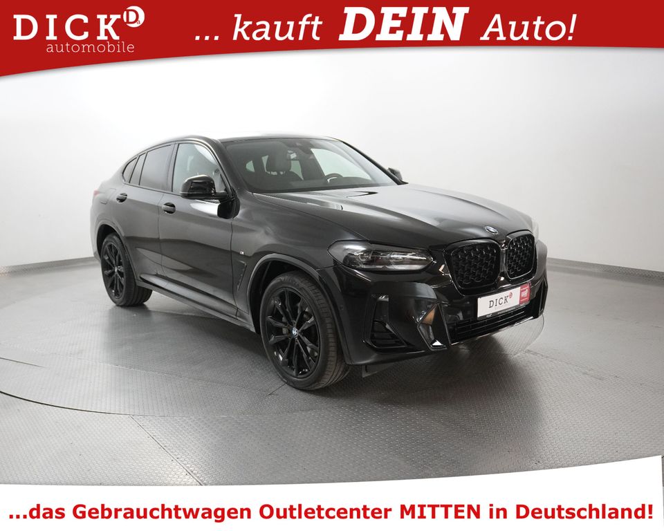 BMW X4 2023 г. Чёрный, пробег 49985 км