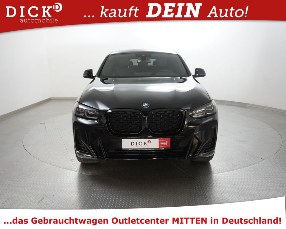 BMW X4 2023 г. Чёрный, пробег 49985 км