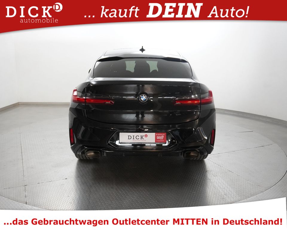 BMW X4 2023 г. Чёрный, пробег 49985 км