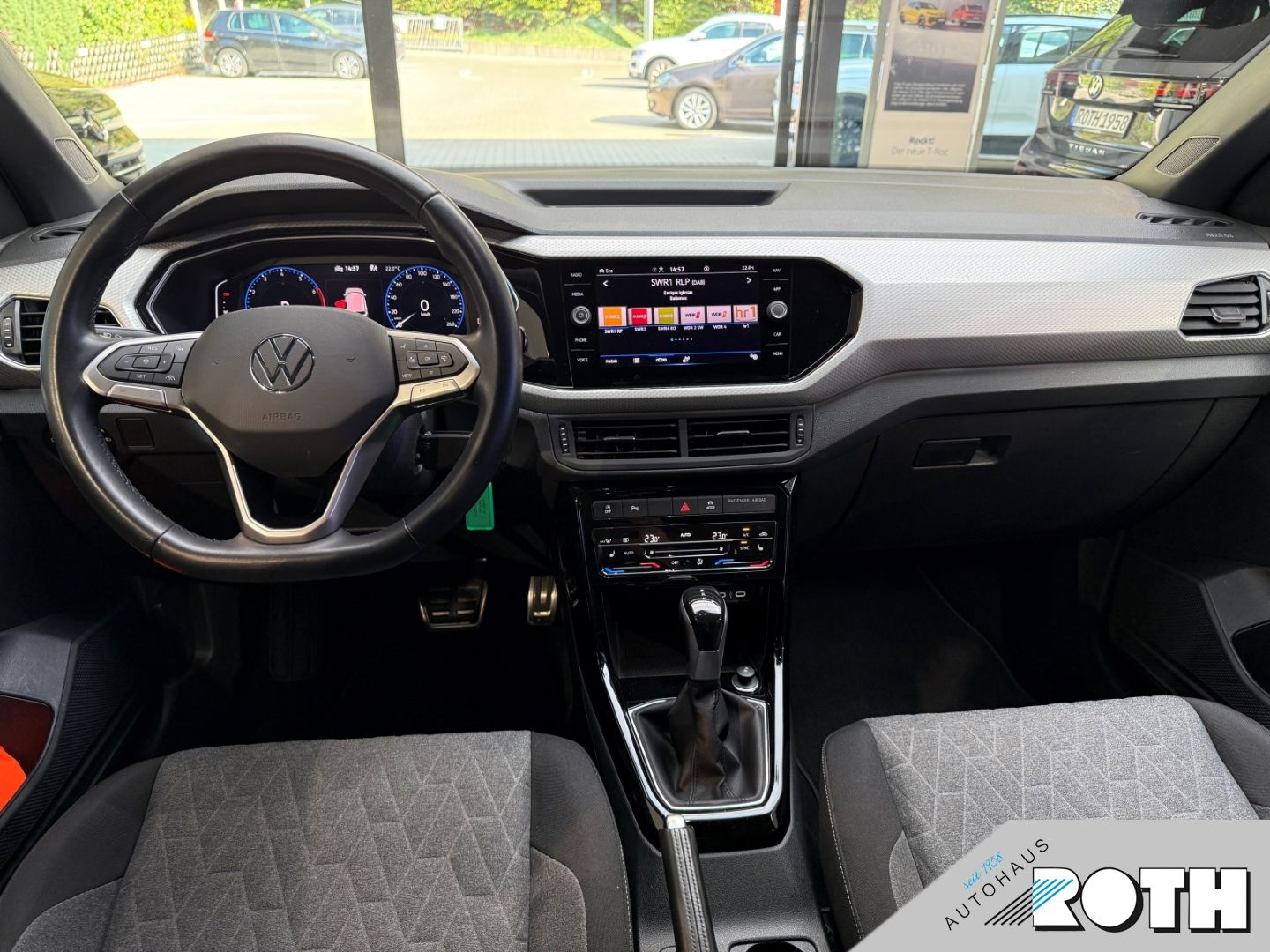 Volkswagen T-Cross 2023 г. Чёрный, пробег 44850 км