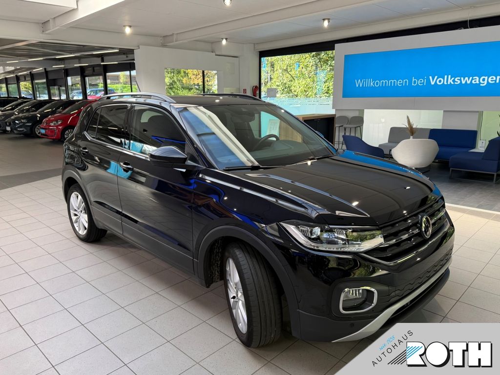 Volkswagen T-Cross 2023 г. Чёрный, пробег 44850 км