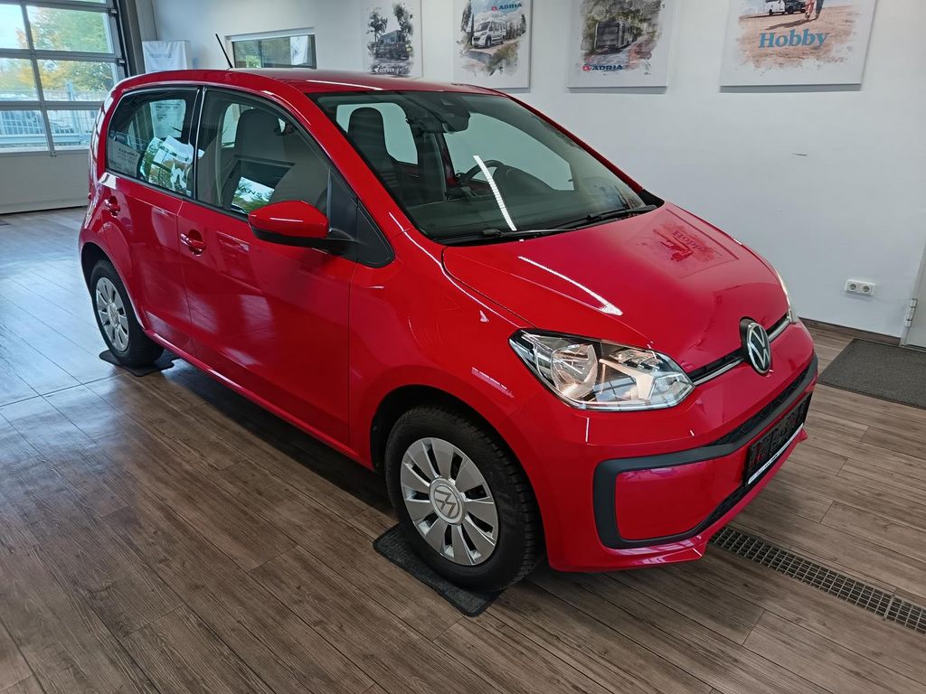 Volkswagen up! 2022 г. Красный, пробег 44597 км