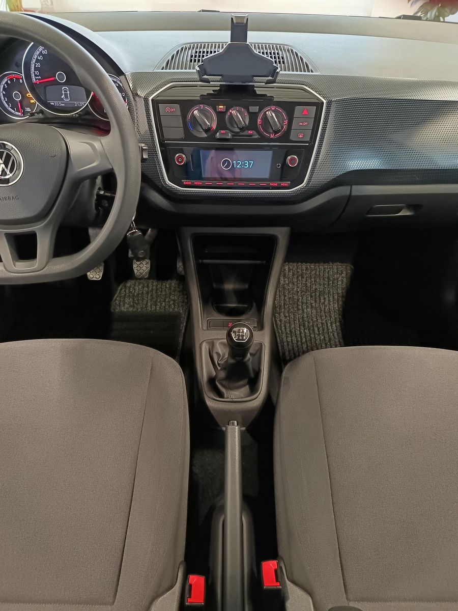 Volkswagen up! 2022 г. Красный, пробег 44597 км
