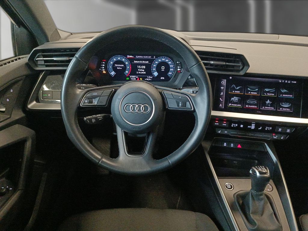 Audi A3 2022 г. Серый, пробег 41697 км
