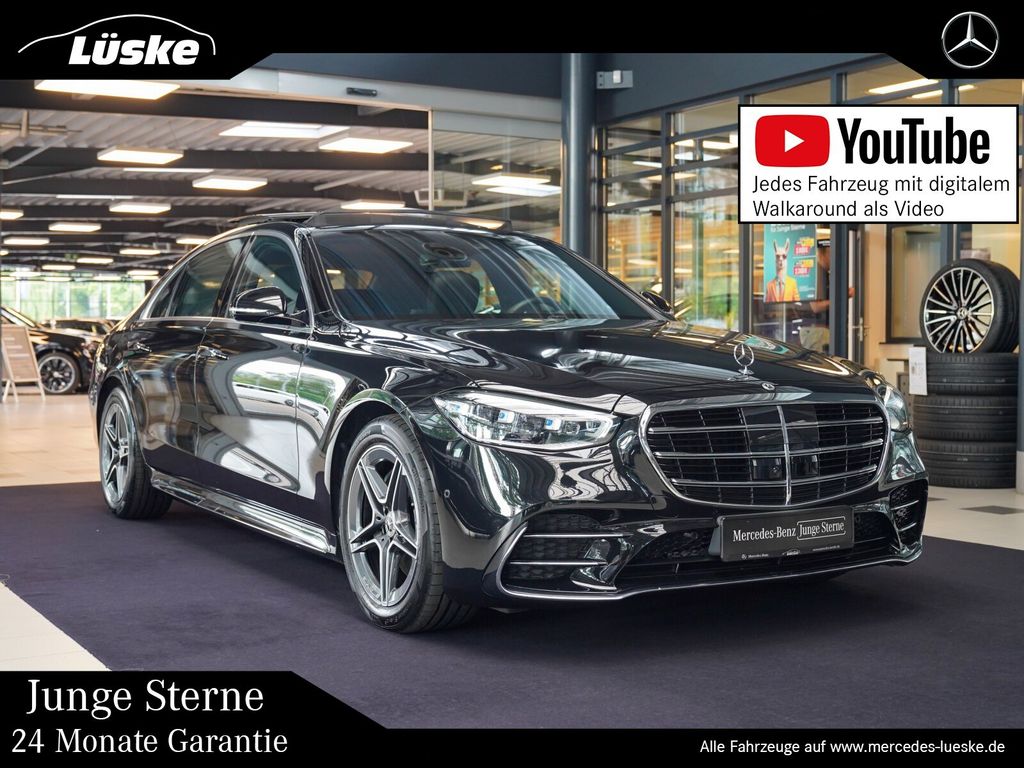Mercedes-Benz S 450 2025 г. Чёрный, пробег 28552 км