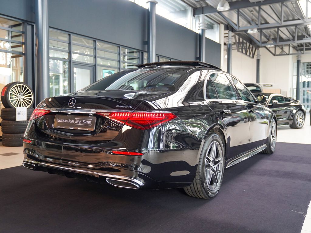 Mercedes-Benz S 450 2025 г. Чёрный, пробег 28552 км